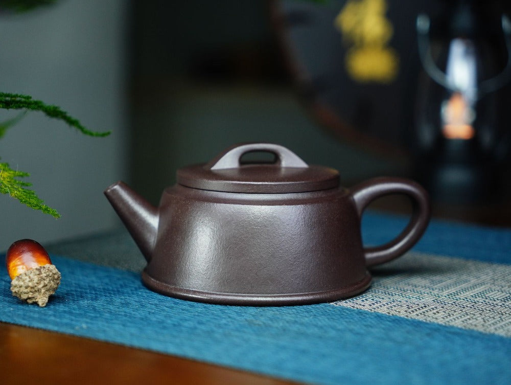 Full Handmade Yixing Zisha Teapot [Yu Zhao Pot] (Lao Zi Ni - 170ml)