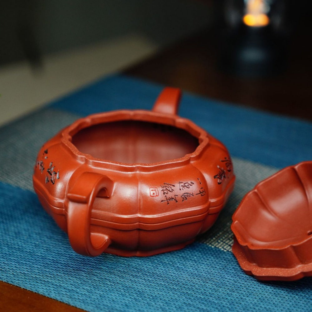 Tetera Yixing Zisha hecha a mano [Olla Yudai] (Zhu Ni - 360 ml)