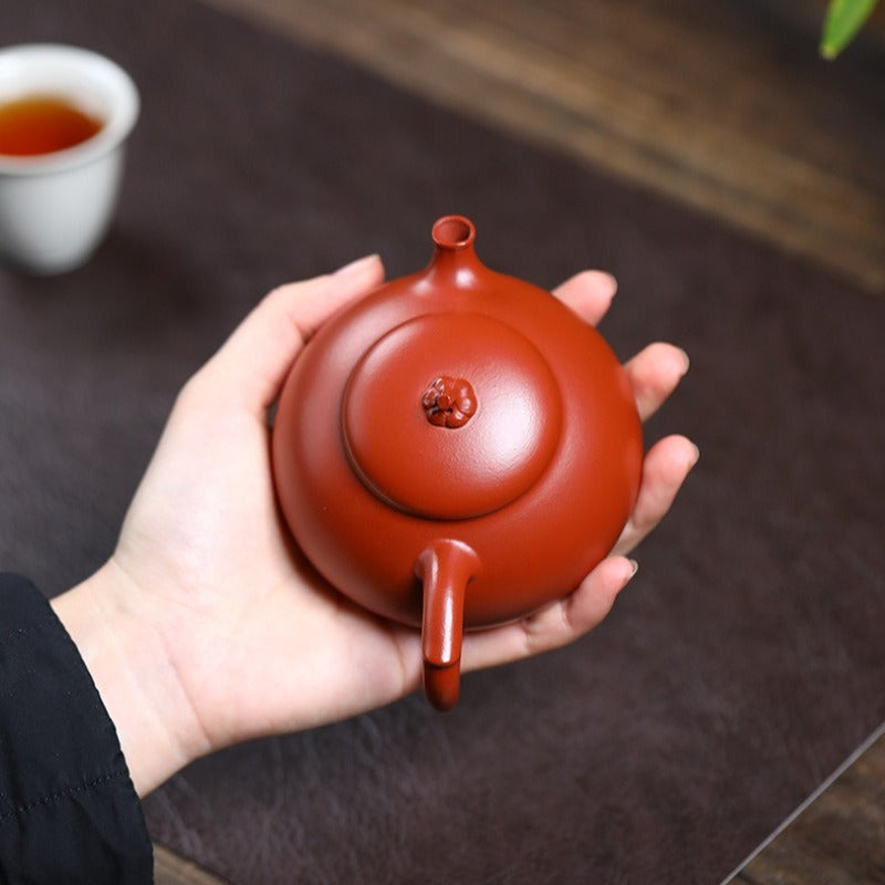 Yixing Zisha Teekanne [Melon-stem Han Jiang] (Zhu Ni - 170ml)