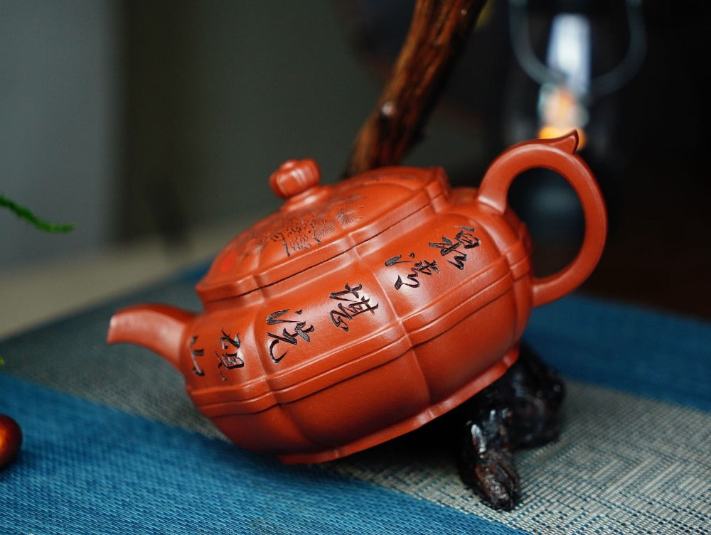 Tetera Yixing Zisha hecha a mano [Olla Yudai] (Zhu Ni - 360 ml)