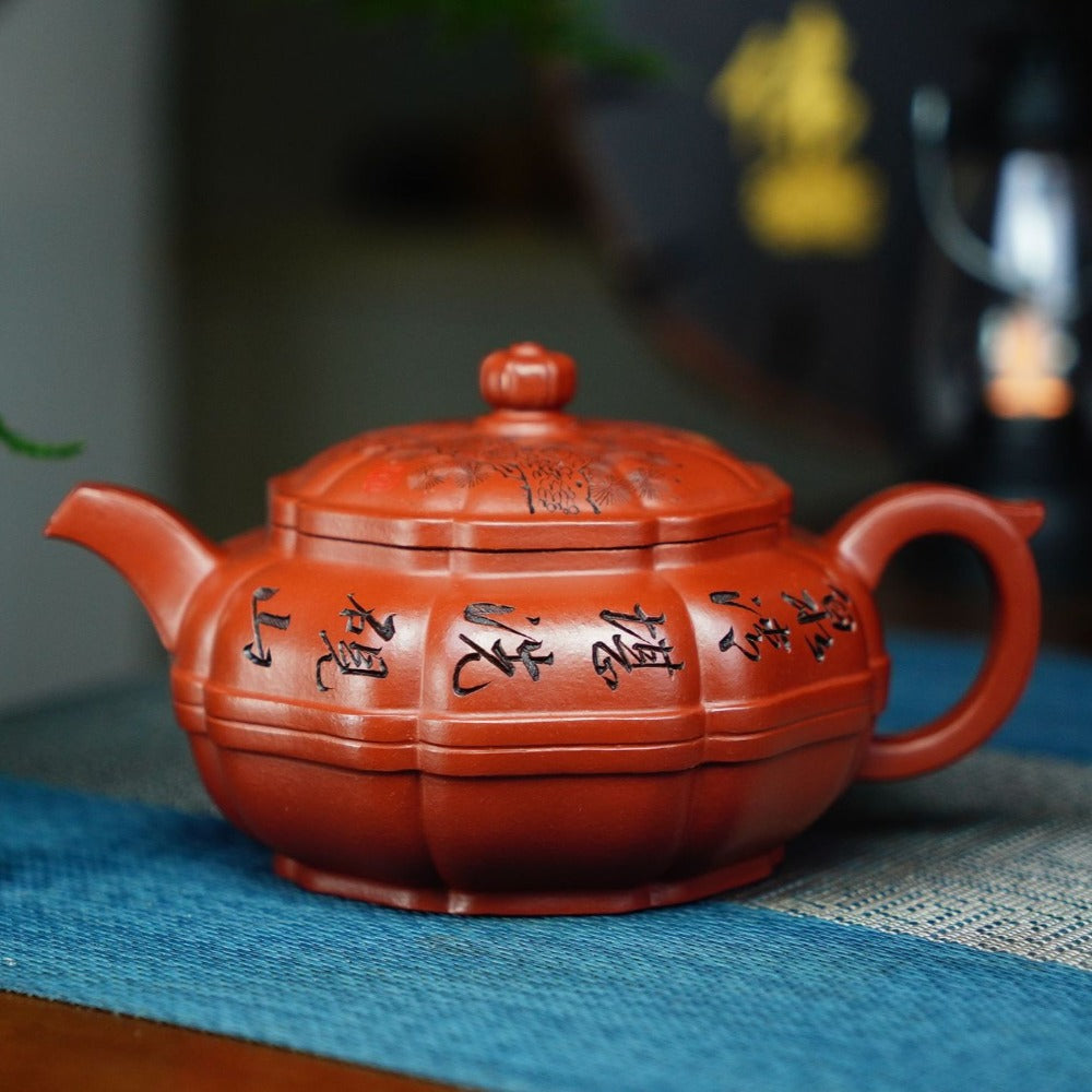 Tetera Yixing Zisha hecha a mano [Olla Yudai] (Zhu Ni - 360 ml)
