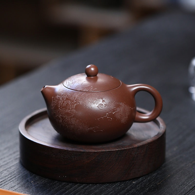 Yixing Zisha Teapot [Bao Chun Xishi] (Ge Zi Ni - 200ml)