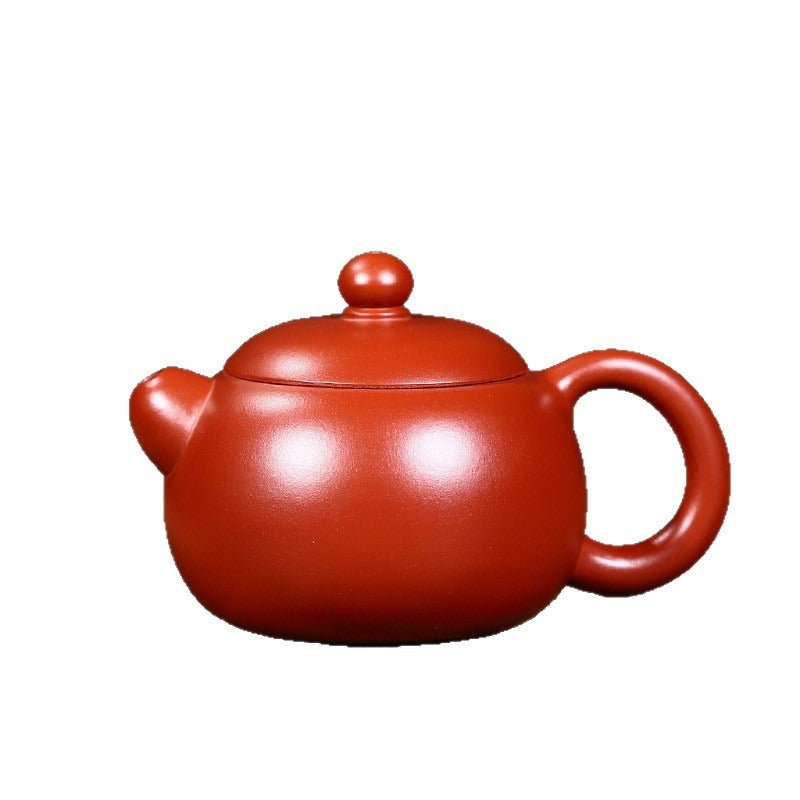 Exquisite Yixing Zisha Teekanne [Mini Xishi Pot] (Dahongpao / Zi Zhu Ni - 130ml)