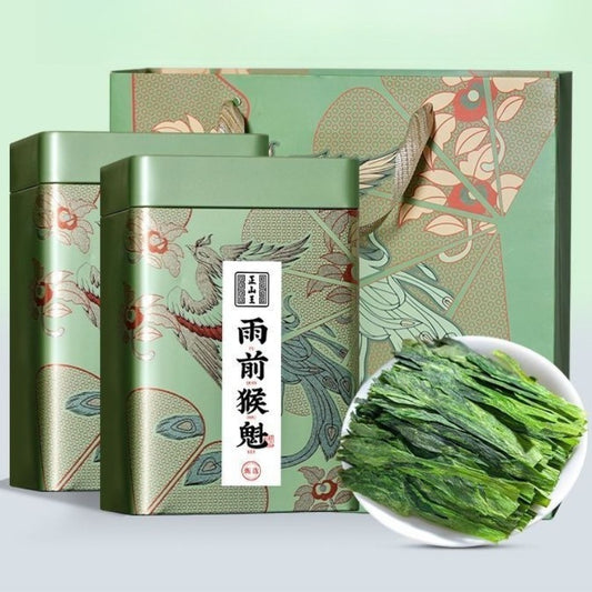 明前春茶 黄山特级太平 [猴魁] 手工捏尖 绿茶 260/520g