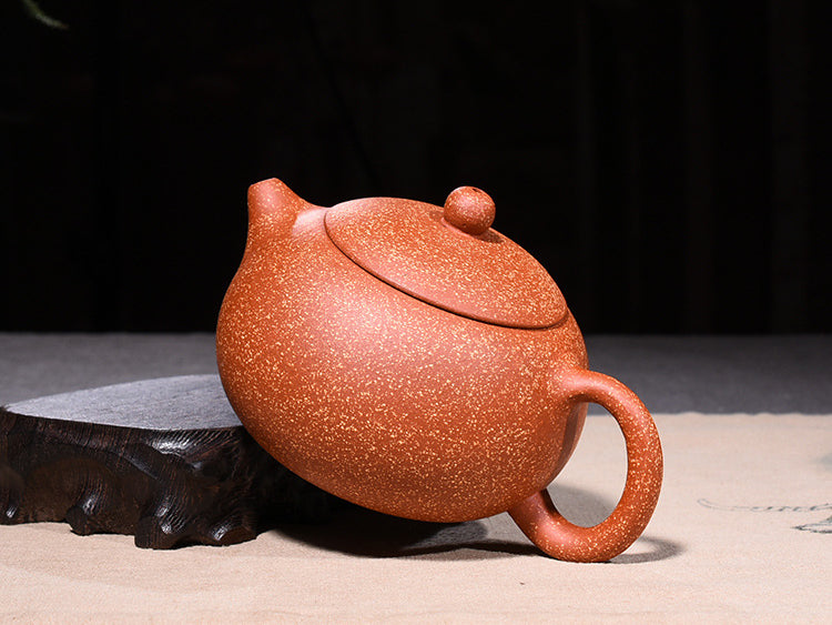 Yixing Zisha Teapot [Xishi Pot 西施壶] (Long Xue Sha - 230ml)