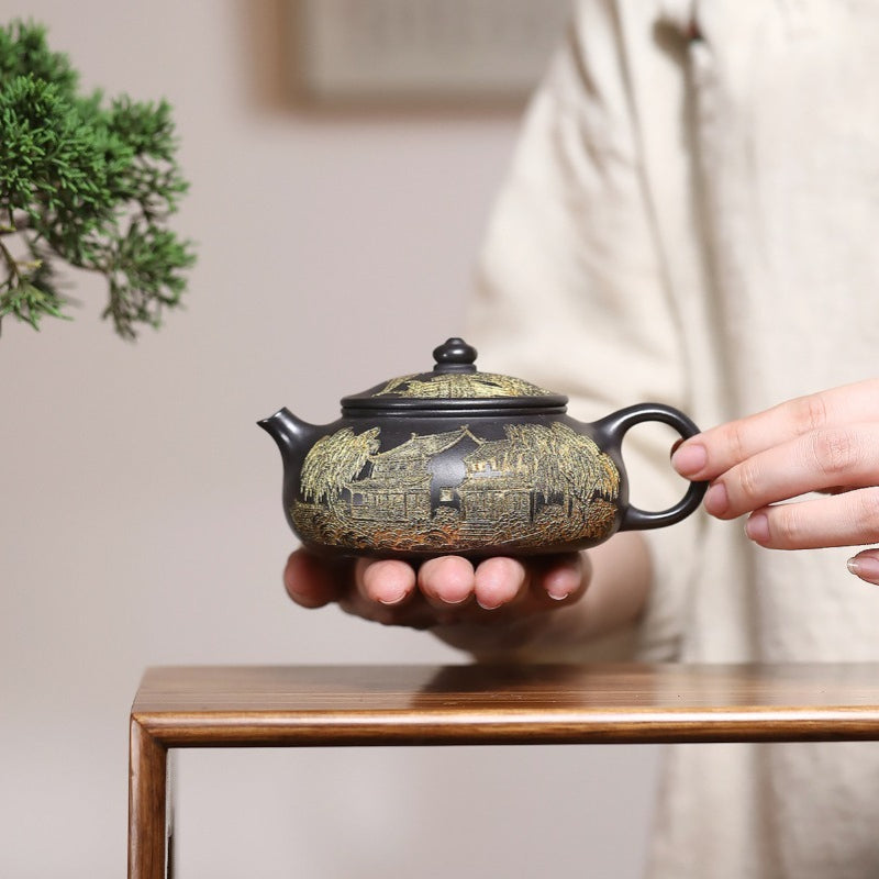 Tetera Yixing Zisha [Han Jiang] (Shi Huang - 220ml)