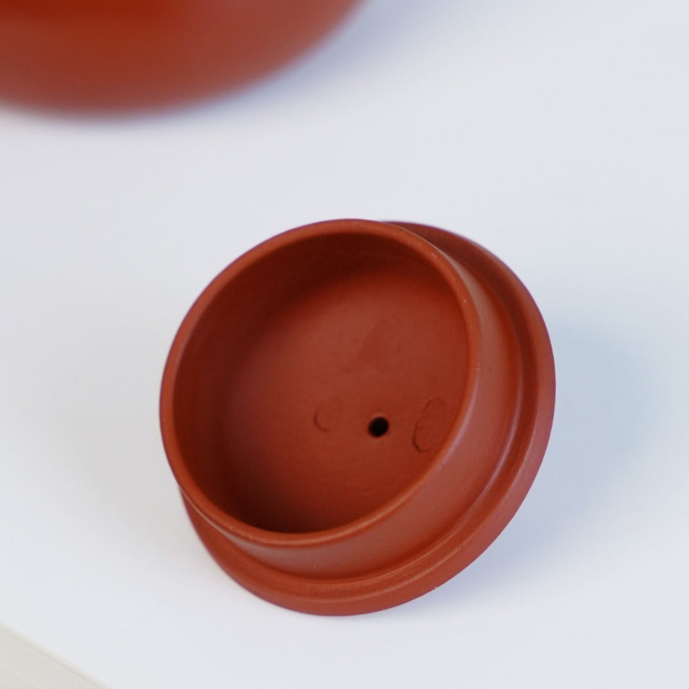 Théière Yixing Zisha entièrement faite à la main [Pot Yu Ru] (Xiao Meiyao Zhu Ni - 210 ml)
