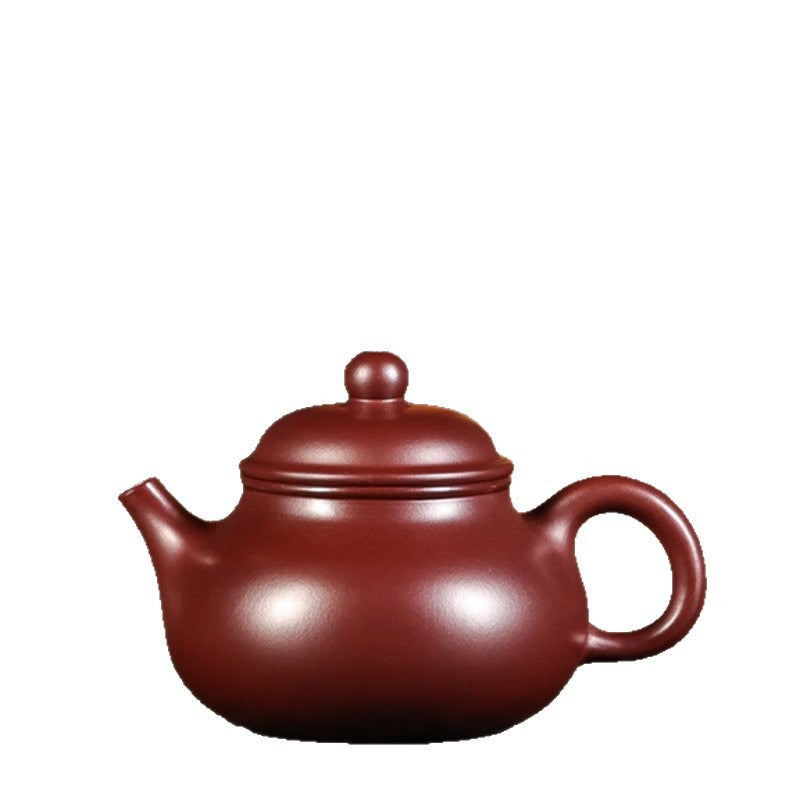 Théière Yixing Zisha entièrement faite à la main [Pot Rong Tian] (Long Xue Sha - 150ml)