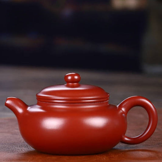 Yixing Zisha Teapot [Fanggu Pot] (Dahongpao -190ml)