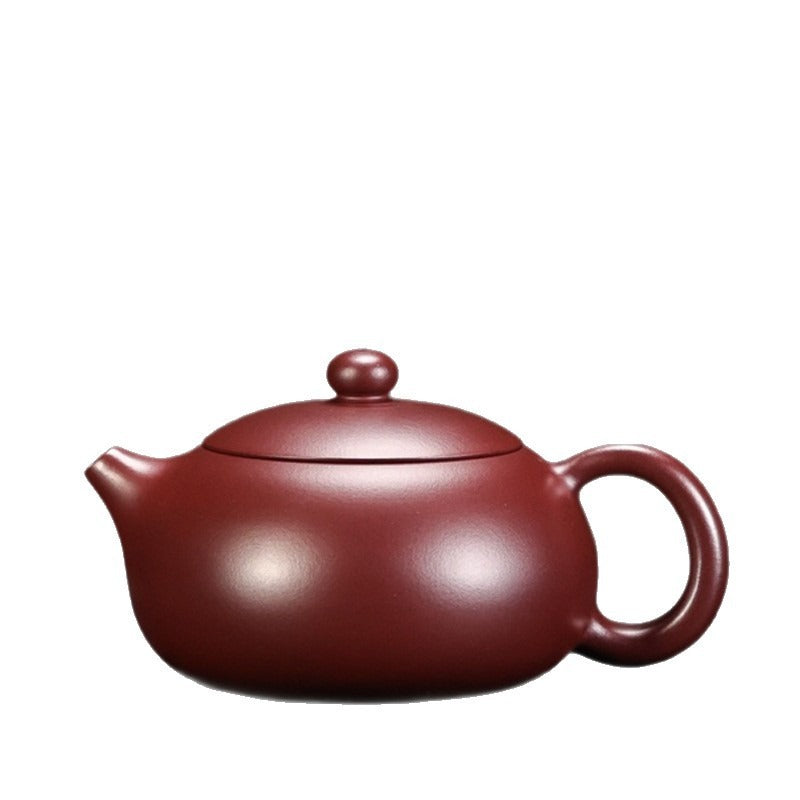 Full Handmade Yixing Zisha Teapot [Bian Xishi Pot] (Long Xue Sha - 200ml)