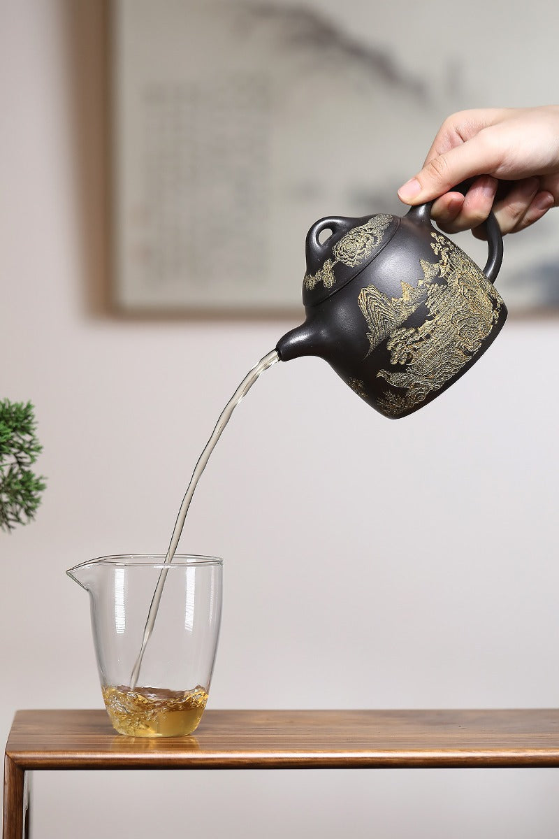 Yixing-Zisha-Teekanne [Qin Quan] (Shi Huang - 420 ml)