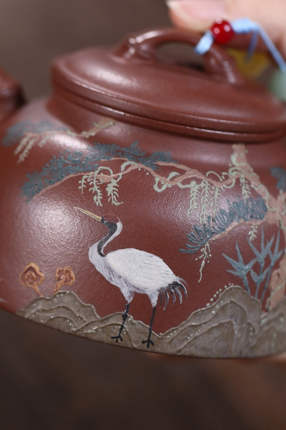 Yixing Zisha Teapot [Xianhe Yan Nian] (Zi Ni - 230ml)