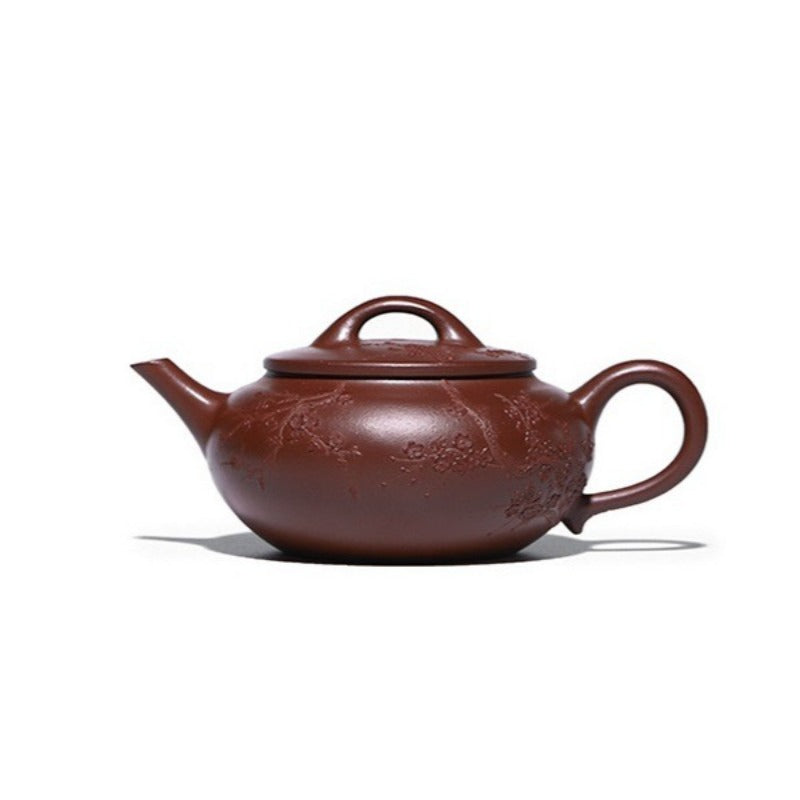 全手工宜兴紫砂茶壶 [含香] (红皮龙 - 350ml)