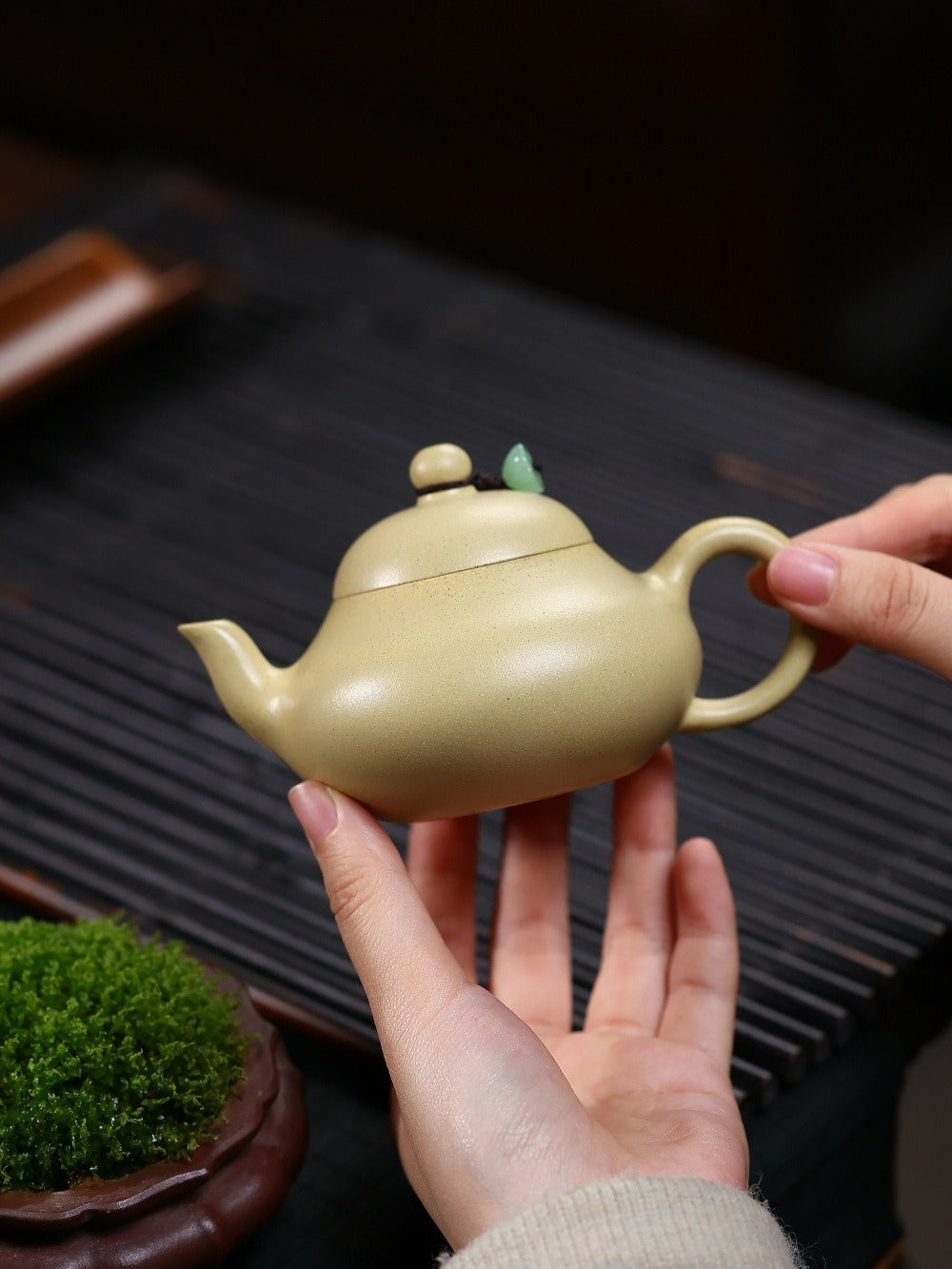 Teiera Yixing Zisha [Pear Pot] (Bensan Lu Ni - 160ml)
