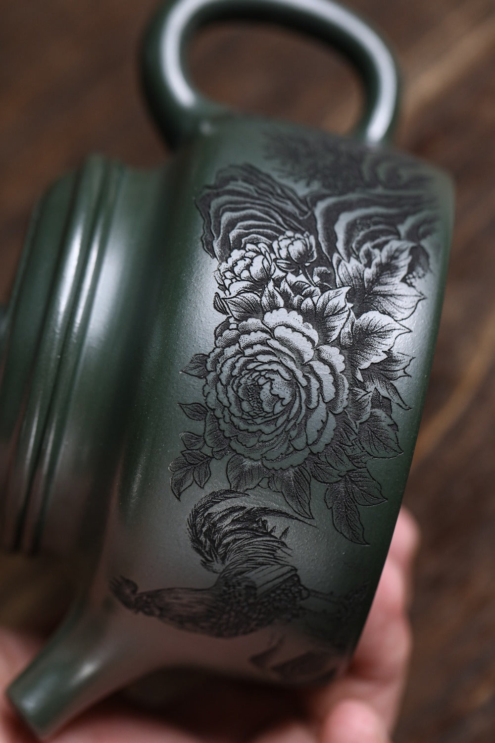 Yixing Zisha Teapot [Dezhong] (Lu Ni - 300ml)