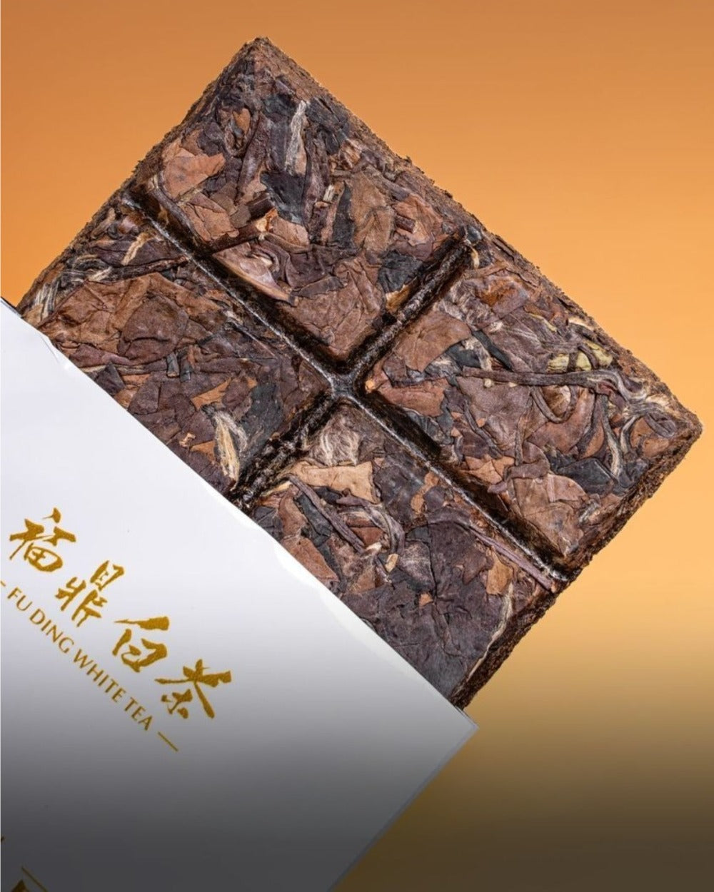 2016 Fuding Weißer Tee Ziegel [Gong Mei] Geschenkset 300g (30g x 10 Dosen)