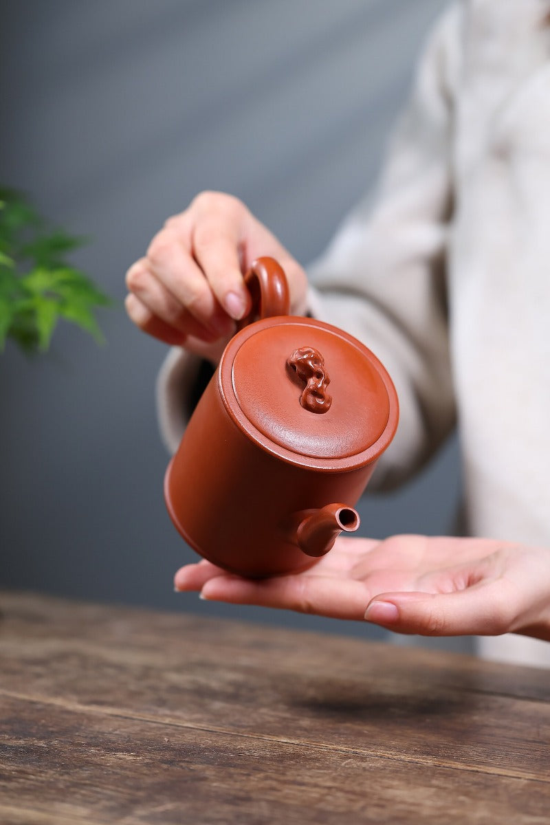 Teko Zisha Yixing [Taihu Stone Bamboo] (Zhao Zhuang Zhu Ni - 300ml)
