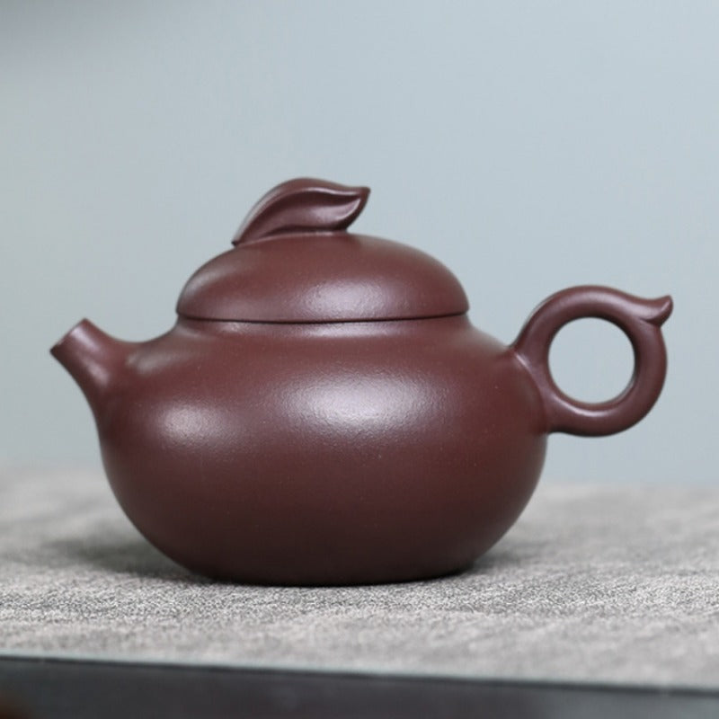 Full Handmade Yixing Zisha Teapot [Listening] (Zi Ni - 200ml)