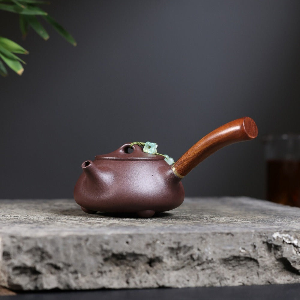 Yixing Zisha Teapot [Tang Yu Shi Piao] (Zi Ni/Qinghua Duan - 230ml)