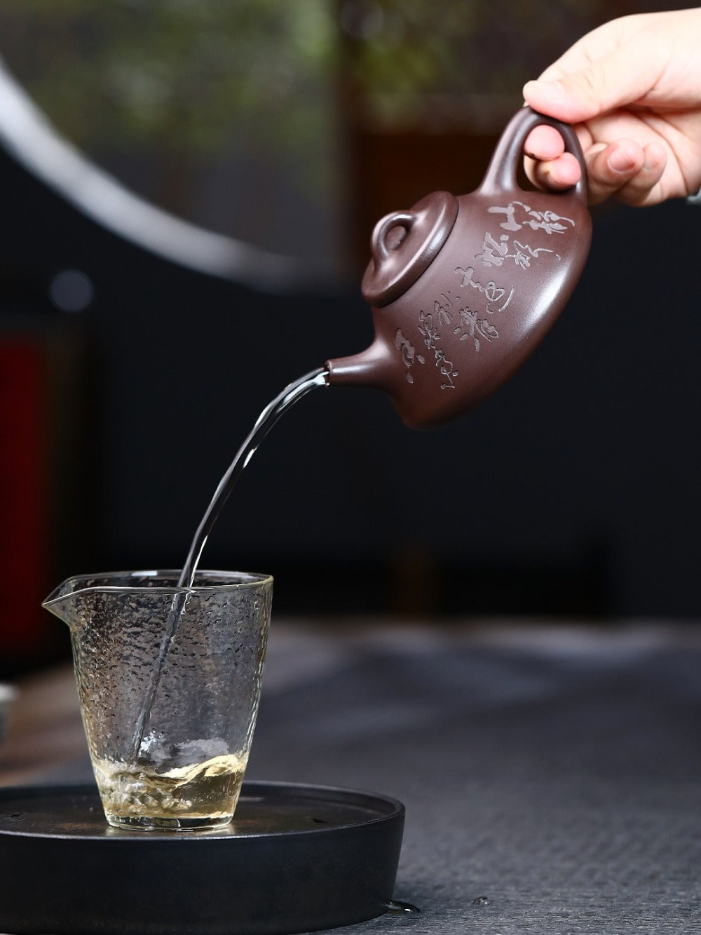 Yixing Zisha Teapot [Feng Ming Shi Piao] (Zi Ni - 250ml)