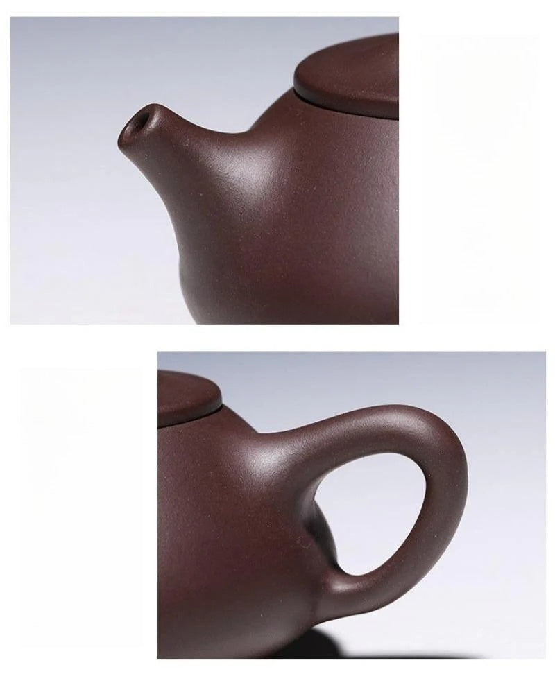 Yixing Zisha Teapot [Jingzhou Shi Piao] (Lao Zi Ni/Zi Ni - 270/240ml)