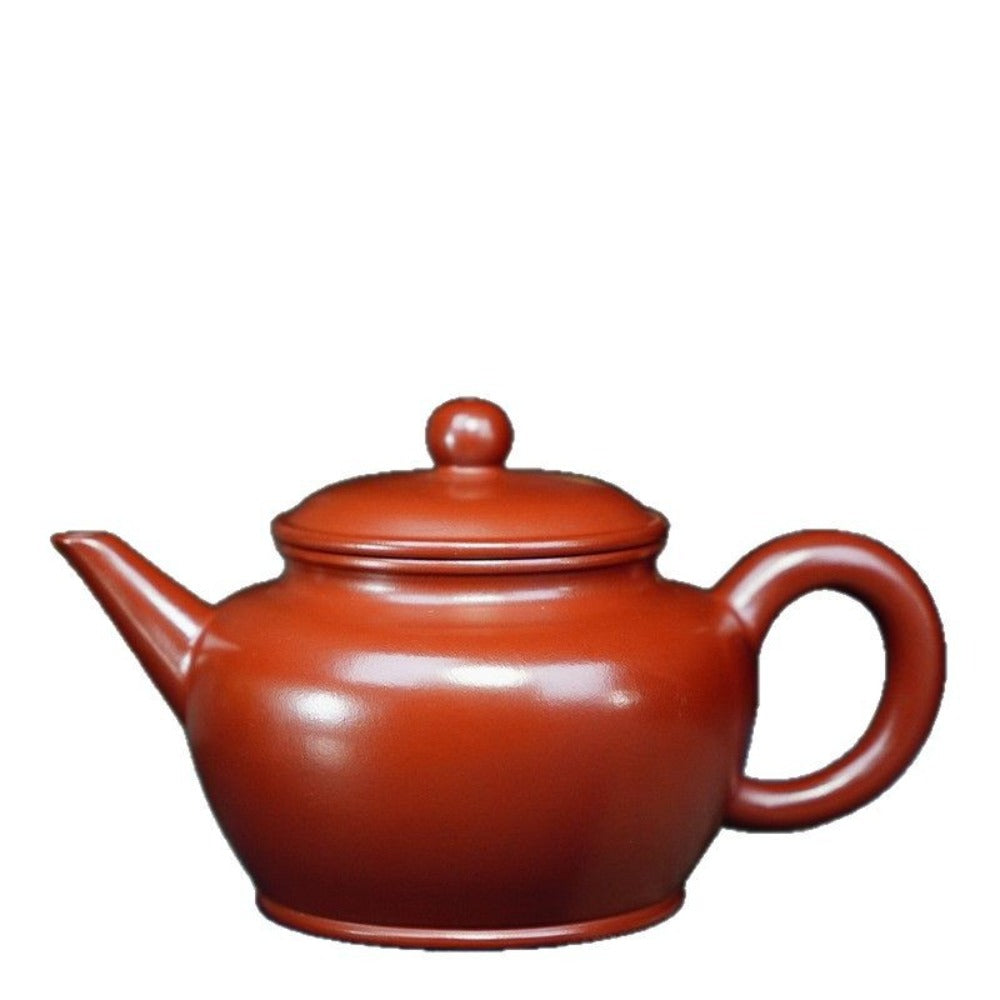 Full Handmade Yixing Zisha Teapot [Shui Ping Pot] (Dahongpao - 320ml)