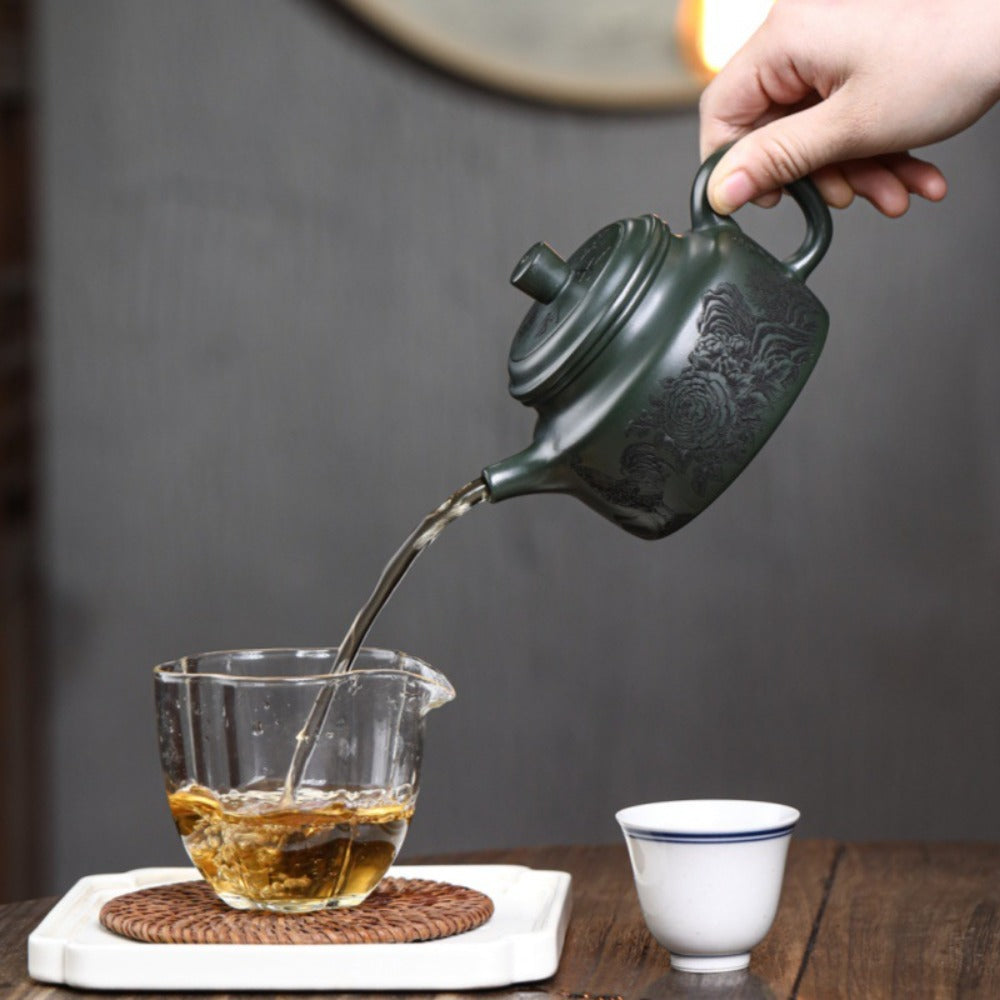 Yixing Zisha Teapot [Dezhong] (Lu Ni - 300ml)
