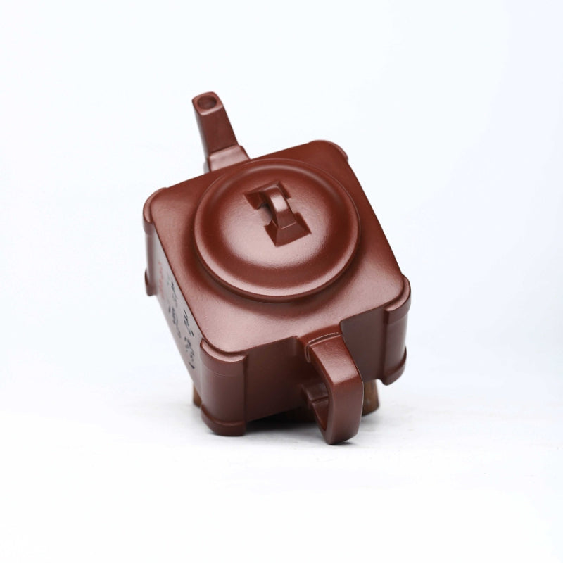 全手工宜兴紫砂茶壶 [清风玉露] (老紫泥 - 220ml)
