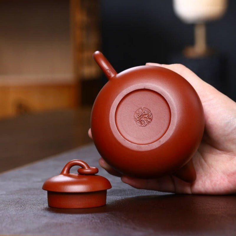 全手工宜兴紫砂茶壶 [葫芦壶] (清水泥 - 300ml)