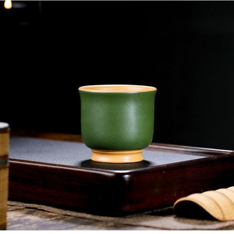 Full Handmade Yixing Zisha Master Tea Cup Gift Set [Wen Xiang]