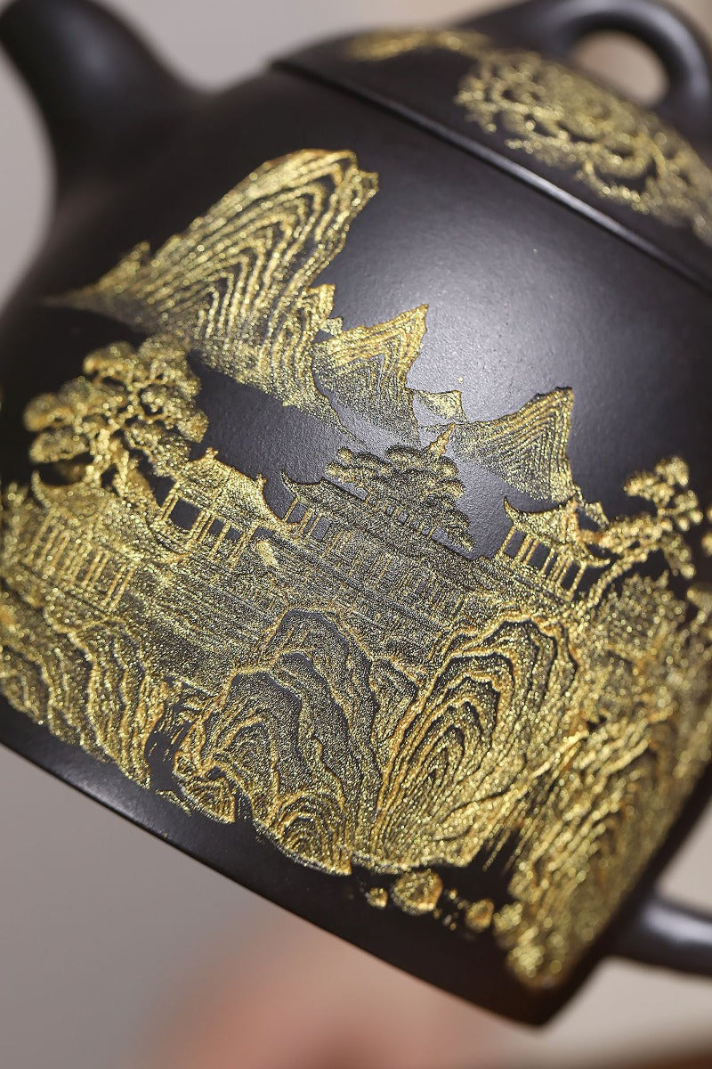 Yixing-Zisha-Teekanne [Qin Quan] (Shi Huang - 420 ml)
