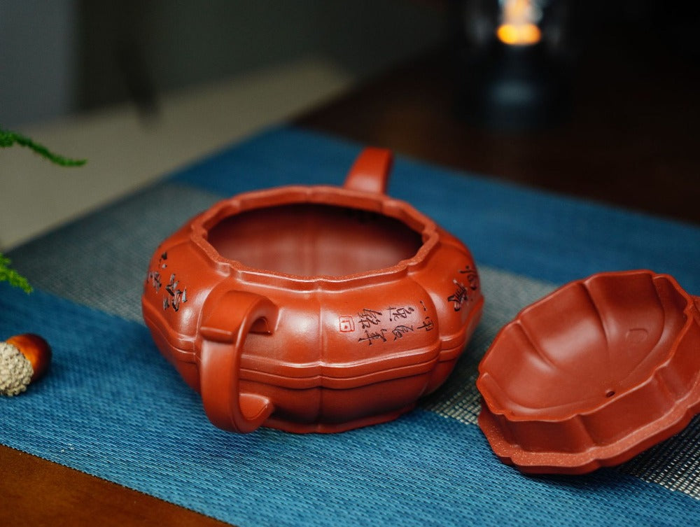 Tetera Yixing Zisha hecha a mano [Olla Yudai] (Zhu Ni - 360 ml)