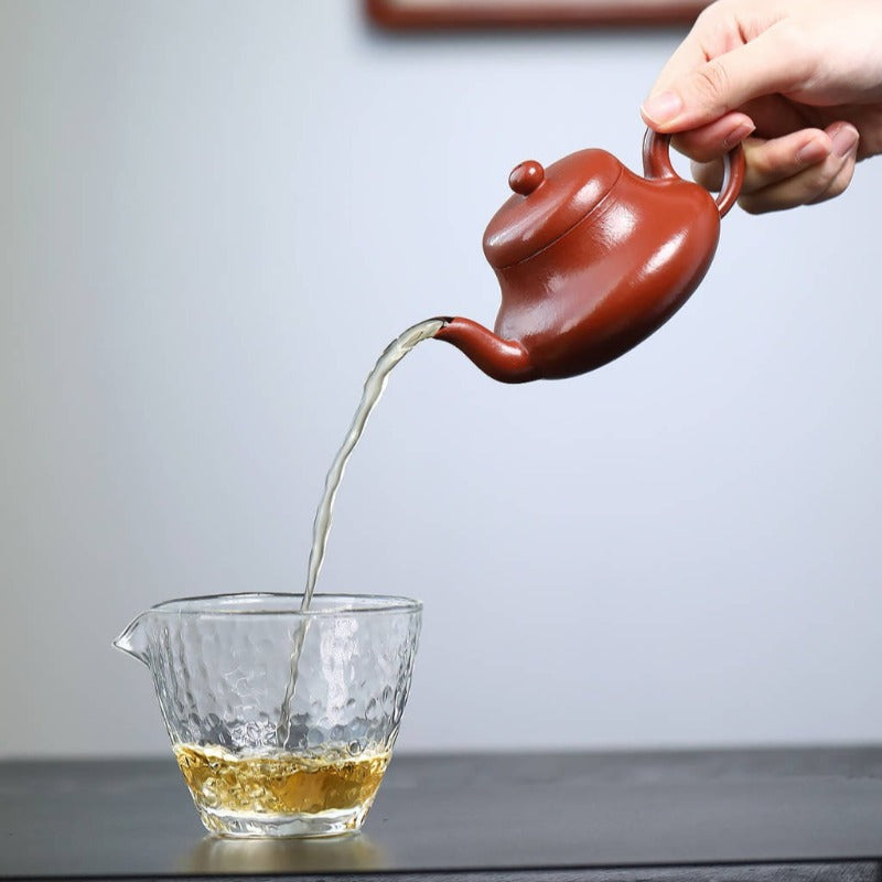 Full Handmade Yixing Zisha Teapot [Junde Pot] (Xiao Meiyao Zhu Ni - 180ml)