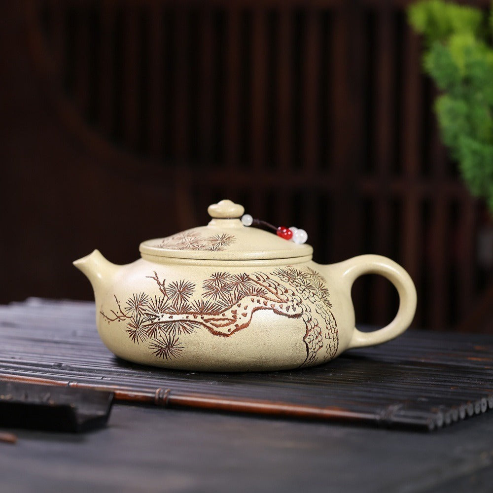 Teko Zisha Yixing [Song Gu Han Jiang] (Bensan Lu Ni - 640ml)