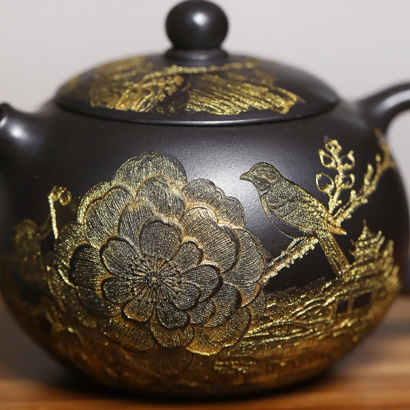Yixing-Zisha-Teekanne [Xishi] (Shi Huang - 270 ml)