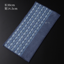 Load image into Gallery viewer, Chinese Style Zen Tea Towel [Met Confidant] | 中式禅意 双面棉麻 [遇见知己] 茶巾
