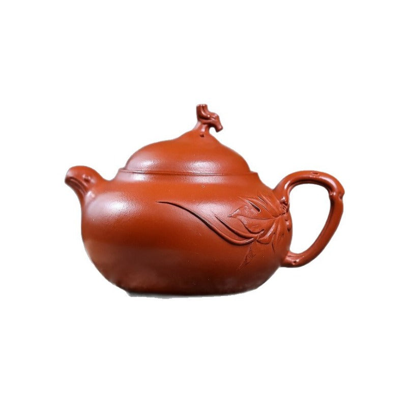 Teiera Yixing Zisha [Peach Leaves Wendan] (Zhao Zhuang Zhu Ni - 200ml)