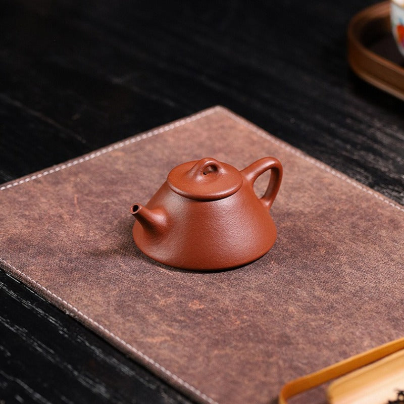 Yixing Zisha Teapot [Mini Ziye Shi Piao] (Di Cao Qing - 70ml)