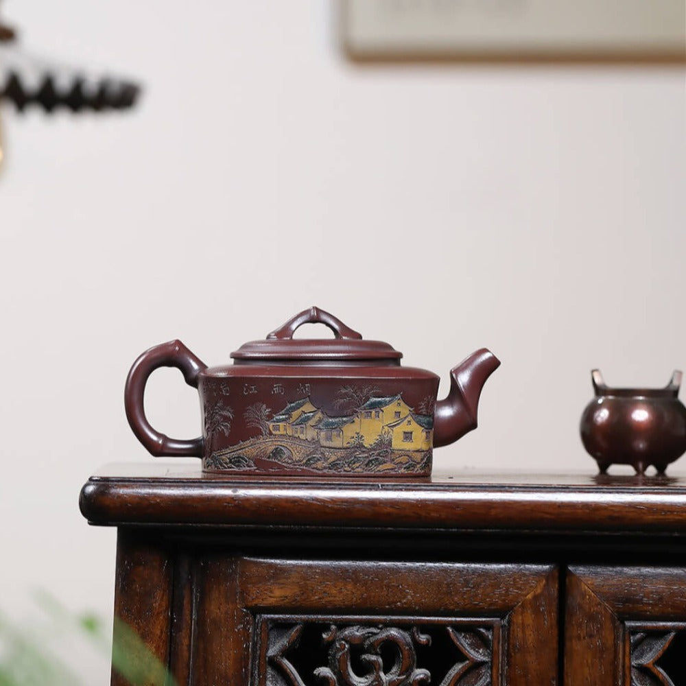 Teko Zisha Yixing [Sifang Jiangnan] (Gu Wo Ni - 240ml)