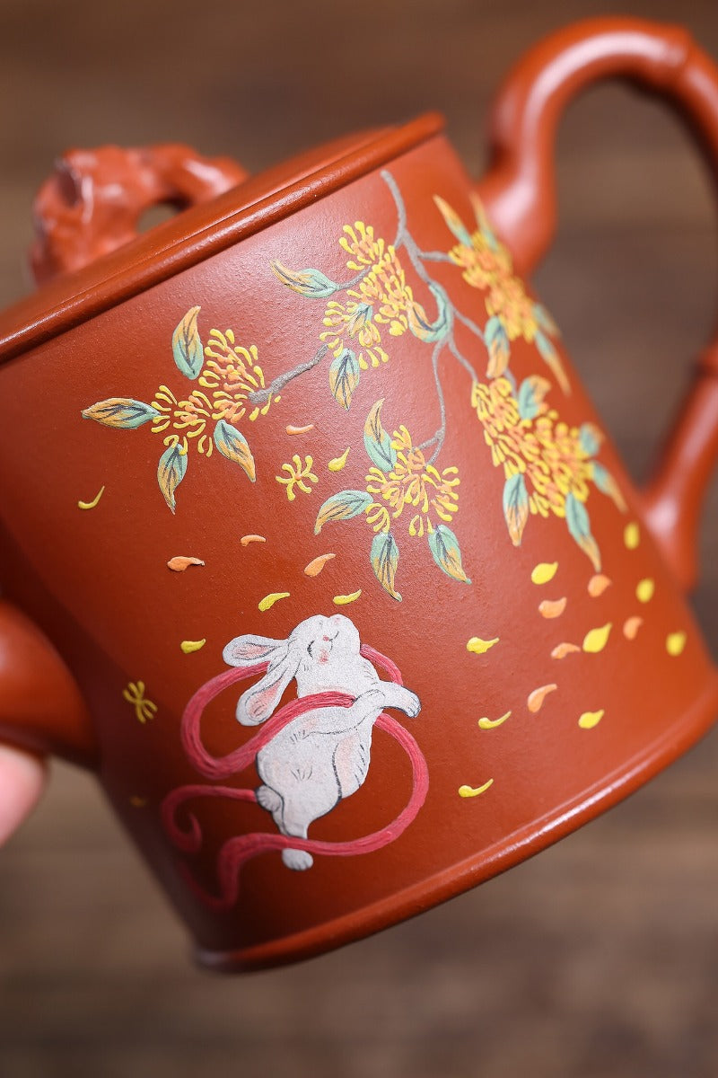 Teko Zisha Yixing [Bamboo] (Zhao Zhuang Zhu Ni - 300ml)