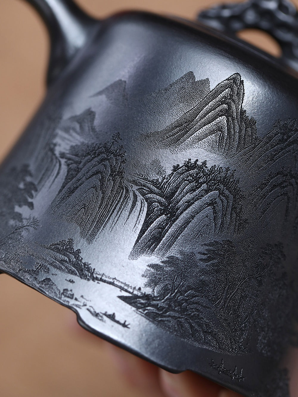 Théière Yixing Zisha [Montagne Jinzhong] (Shi Huang - 310 ml)