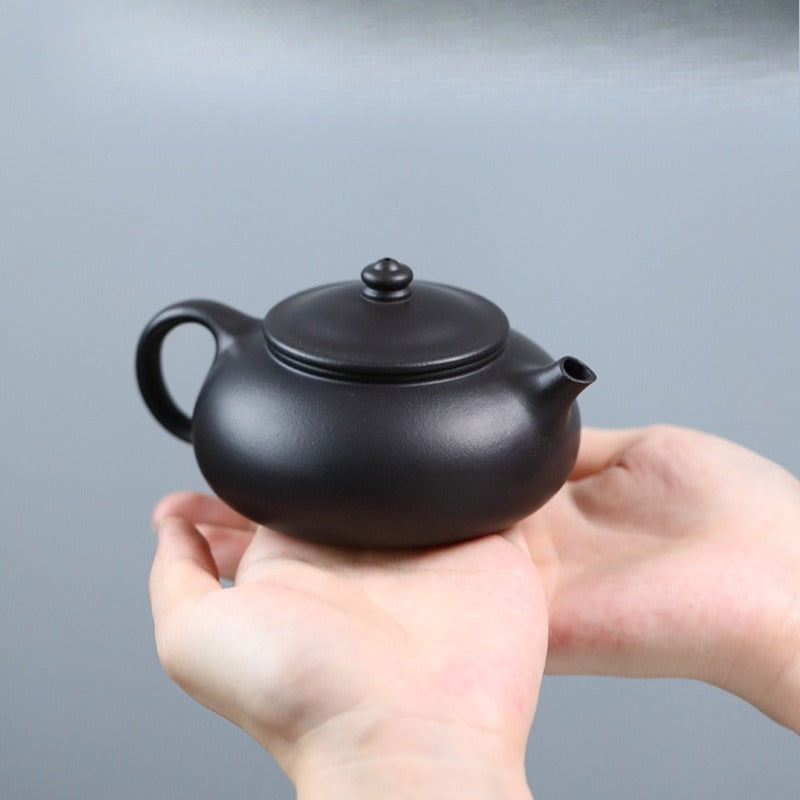 Yixing-Zisha-Teekanne [Reduktionsbrand-Serie] (Reduzierend gebrannter Zhu Ni - 150-220 ml)