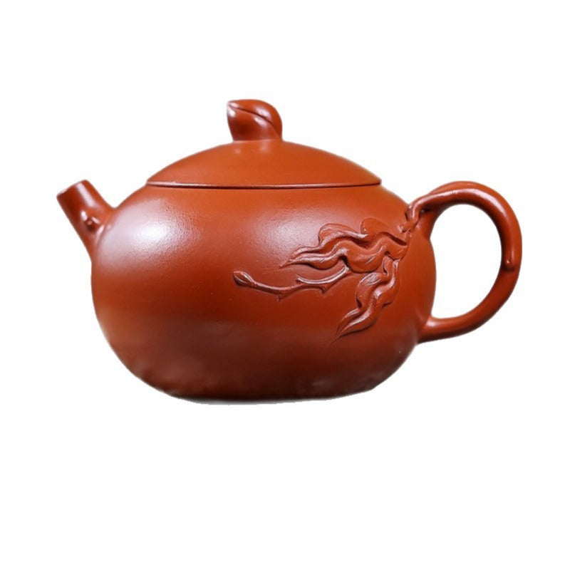 Teko Zisha Yixing [Peach Xishi] (Zhao Zhuang Zhu Ni - 240ml)