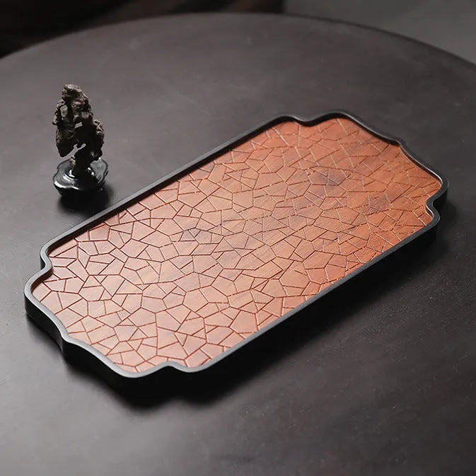 Bamboo [Carved Window] Tea Tray - YIQIN TEA HOUSE | yiqinteahouse.com | new arrival, tea tray, teaware