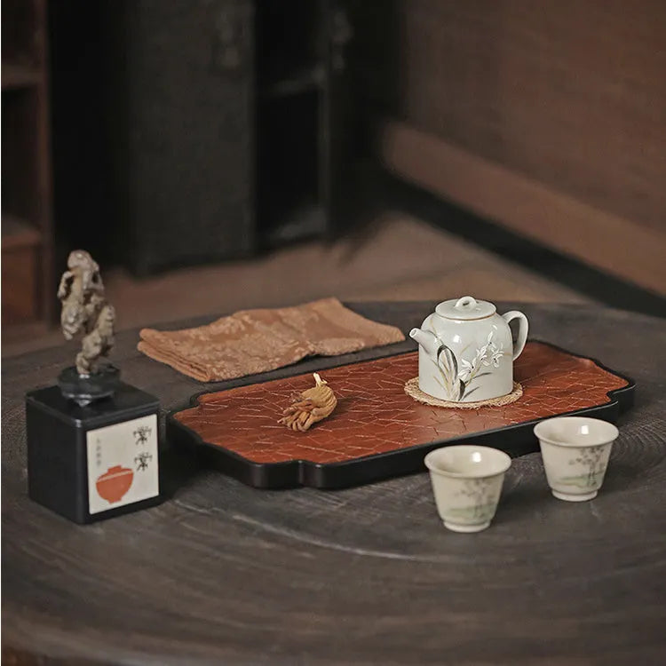 Bamboo [Carved Window] Tea Tray - YIQIN TEA HOUSE | yiqinteahouse.com | new arrival, tea tray, teaware