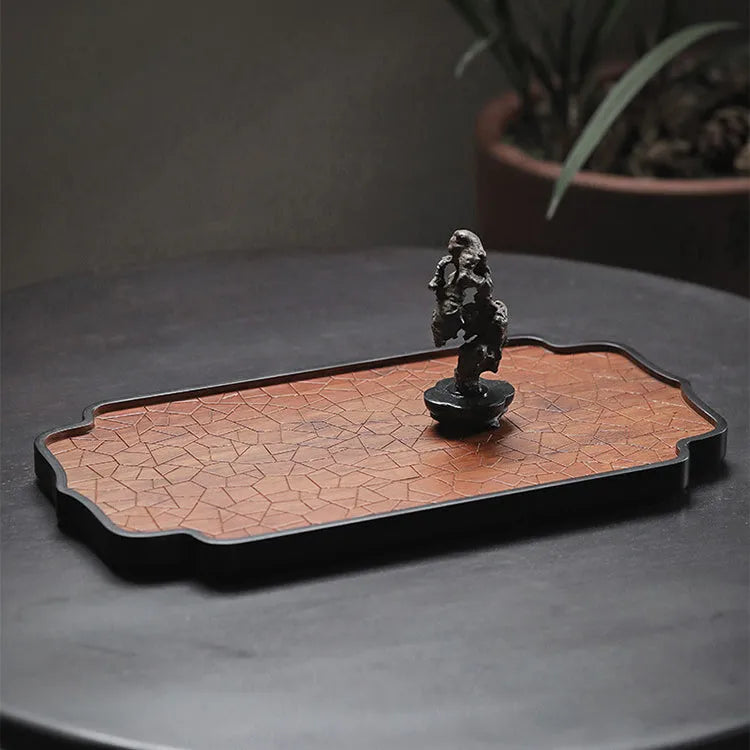 Bamboo [Carved Window] Tea Tray - YIQIN TEA HOUSE | yiqinteahouse.com | new arrival, tea tray, teaware