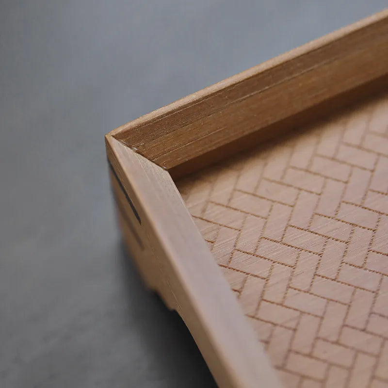 Bamboo Weaving Tea Tray - YIQIN TEA HOUSE | yiqinteahouse.com | new arrival, tea tray, teaware