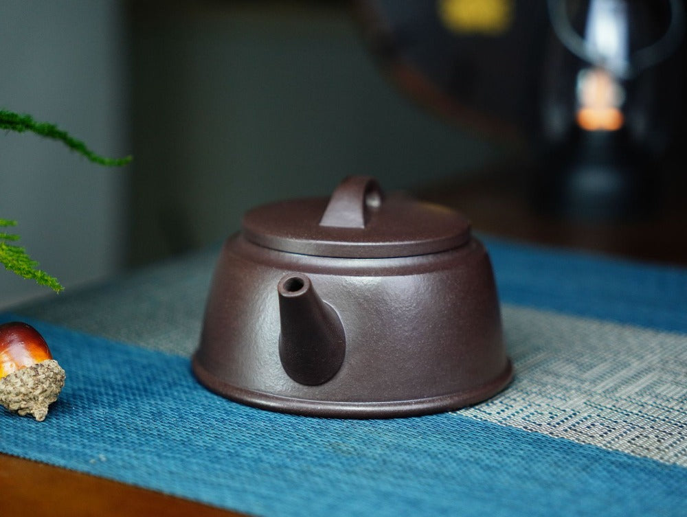 Full Handmade Yixing Zisha Teapot [Yu Zhao Pot] (Lao Zi Ni - 170ml)