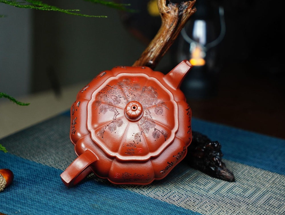 Tetera Yixing Zisha hecha a mano [Olla Yudai] (Zhu Ni - 360 ml)