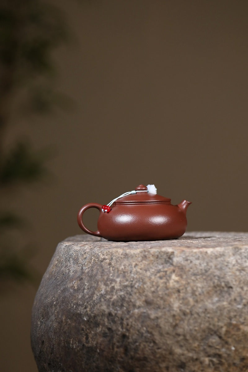 Yixing-Zisha-Teekanne [Han Jiang] (Di Cao Qing - 150 ml)